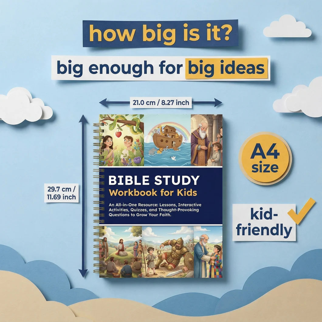 Bible Study Workbook for Kids